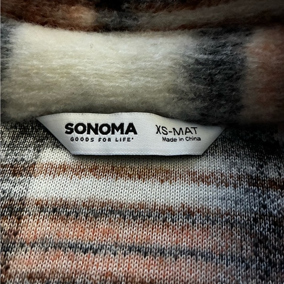 Plaid Belted Spring/Fall Jacket - Maternity - Picture 4 of 4